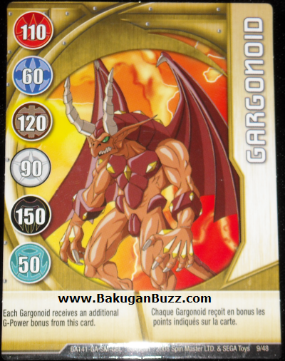 Gargonoid 9 48 Bakugan 1 48 Card Set
